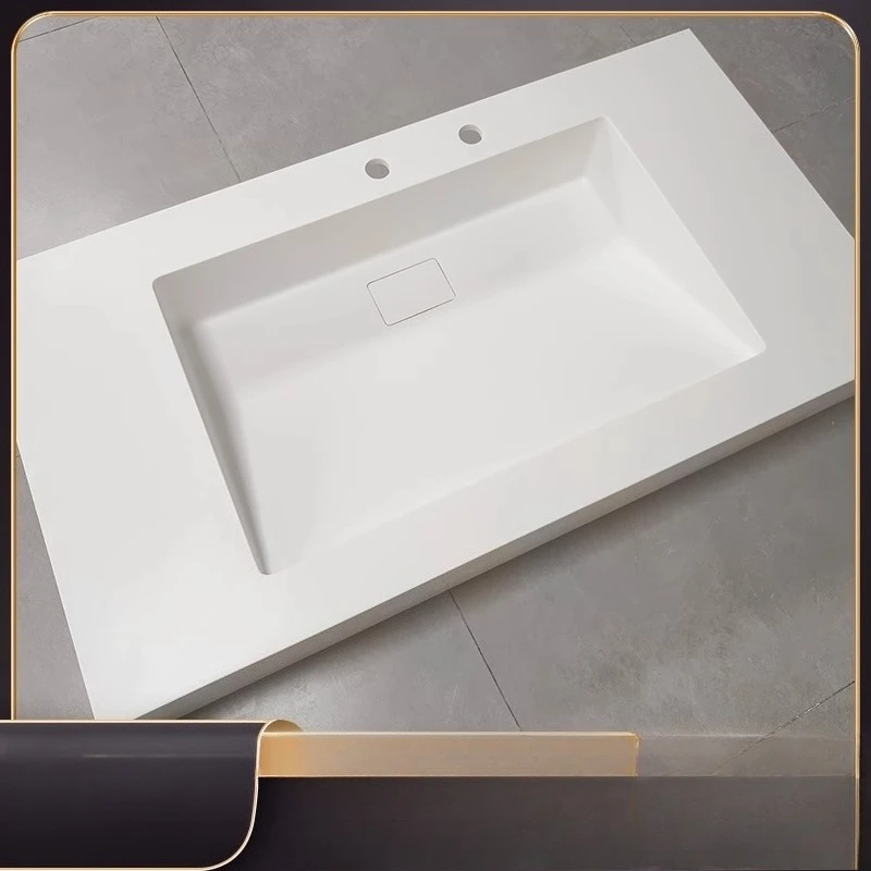 Integrated basin countertop bathroom wall-mounted washbasin bathroom washbasin
