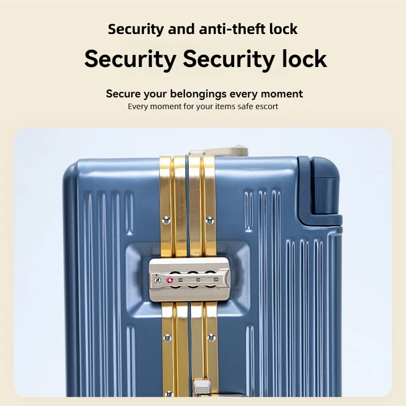 Compartimento de bagagem com abertura frontal para mulheres, mala de viagem de 28 polegadas, resistente e durável de 24 polegadas, mala de embarque de 20 polegadas, lea