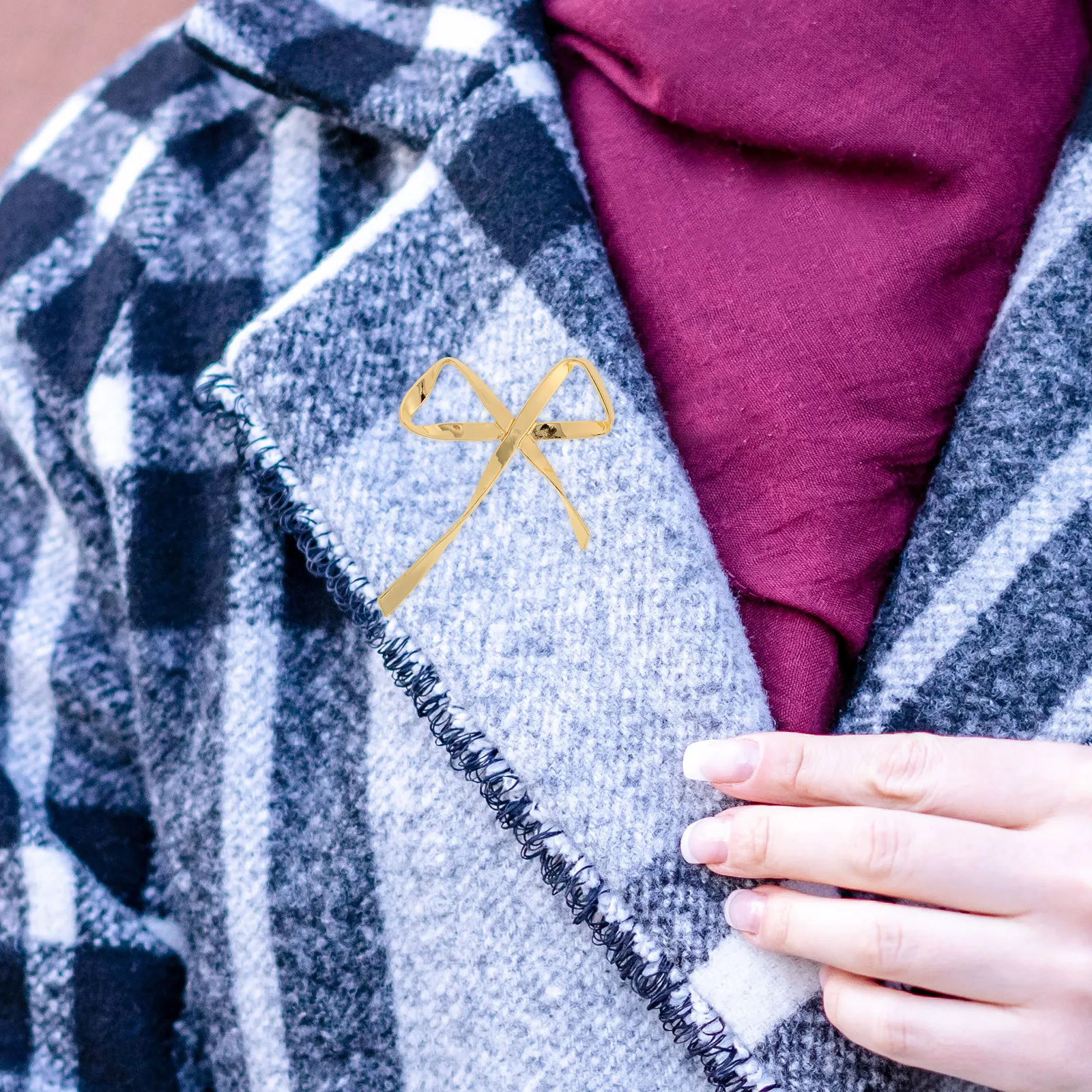 2 قطعة Bowknot بروش دبابيس كريستال حجر الراين خمر نمط فستان أنيق قميص طوق التلبيب دبوس حفل زفاف اكسسوارات الذهب