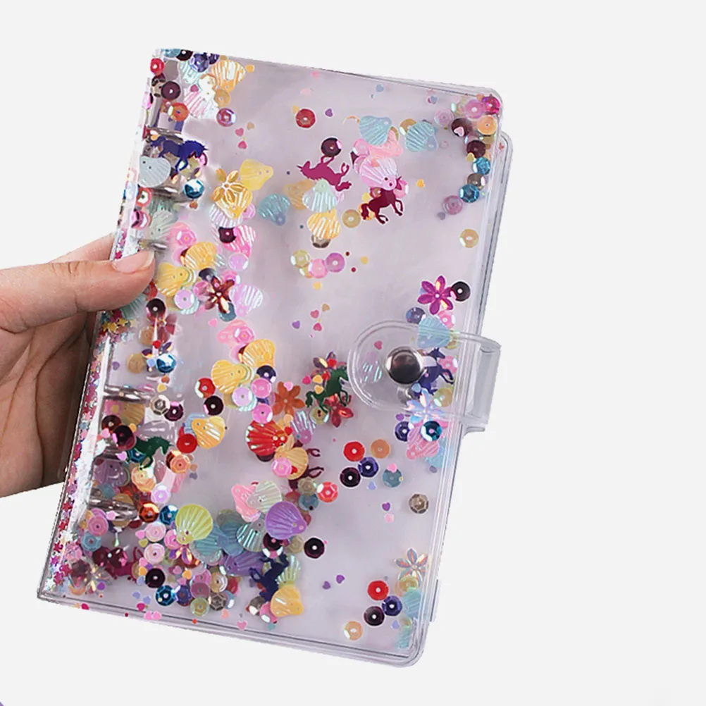 

A6 PVC Stainless Steel Budget Binder Zipper Cash Envelopes Cards Study Room Office Supplies Money Saving Planner Folder Notebook