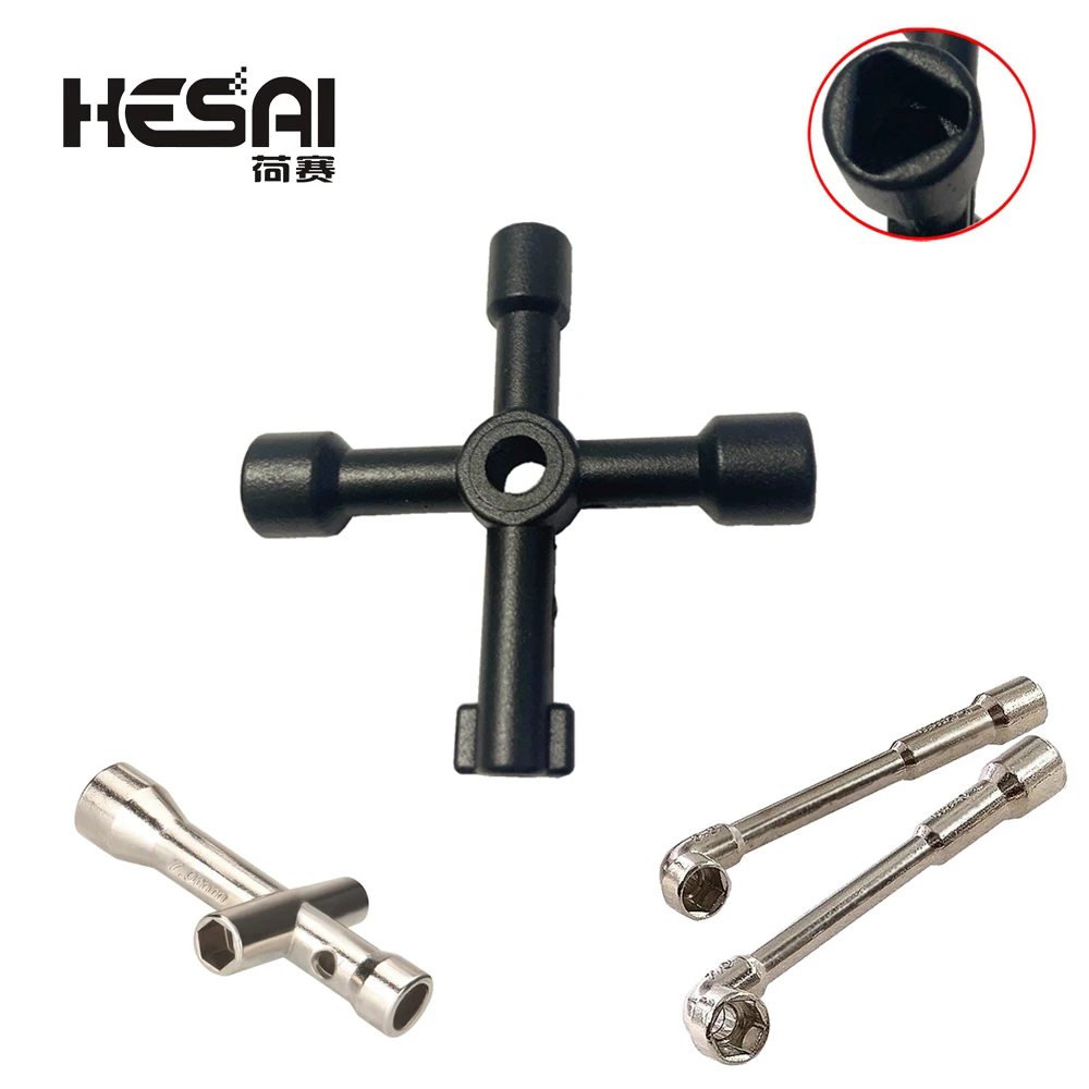 High Quality Multi-Functional Electric Control Cabinet Triangle Key Wrench Elevator Water Meter Valve Square Hole