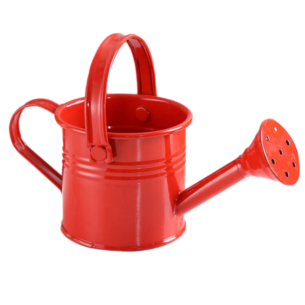 1 Pcs Watering Can Pink/Beiges/Light Green Large Capacity Reusable Smooth Pouring Stable Position Watering Can