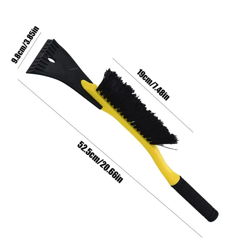 Portable Car Windshield Mini Ice Scraper Flexible Detachable And Paint Friendly Snow remover Shovels Auto Winter Accessories