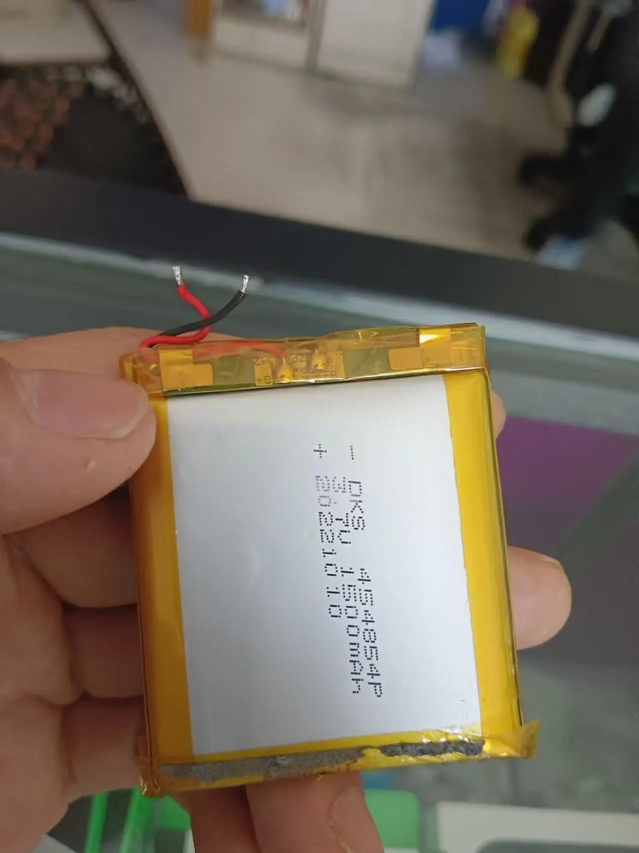 454854 Polymer Lithium Battery, Lithium Battery 3.7V 1500mAh Wireless Keyboard Locator, Rechargeable Battery Cell