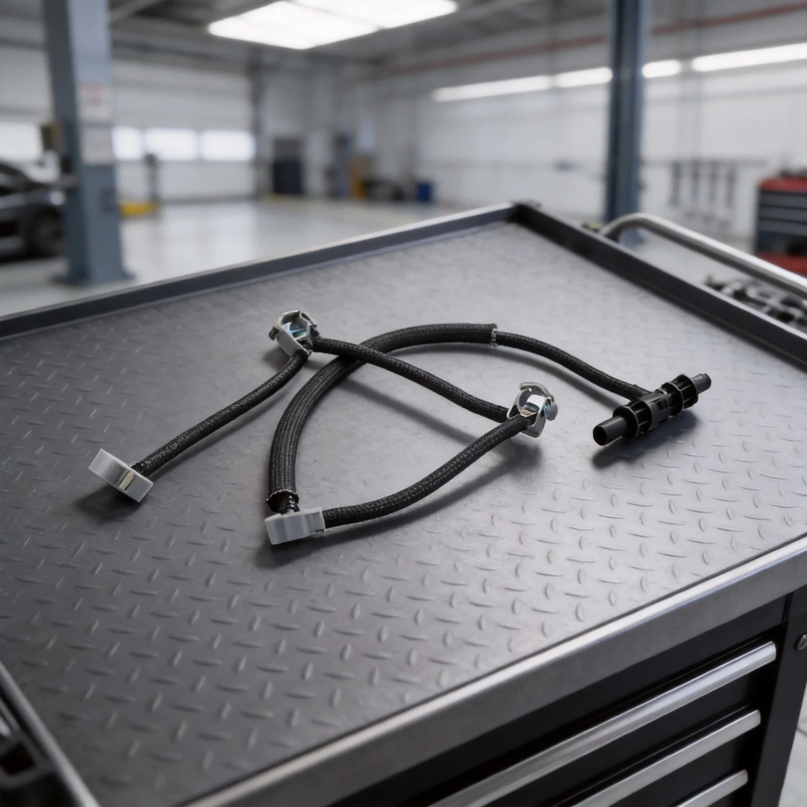 

Vehicle Maintenance Fuel Return Hose Fuel Injector Connection Hose Car Hose Pipe Black Color Brand New Condition