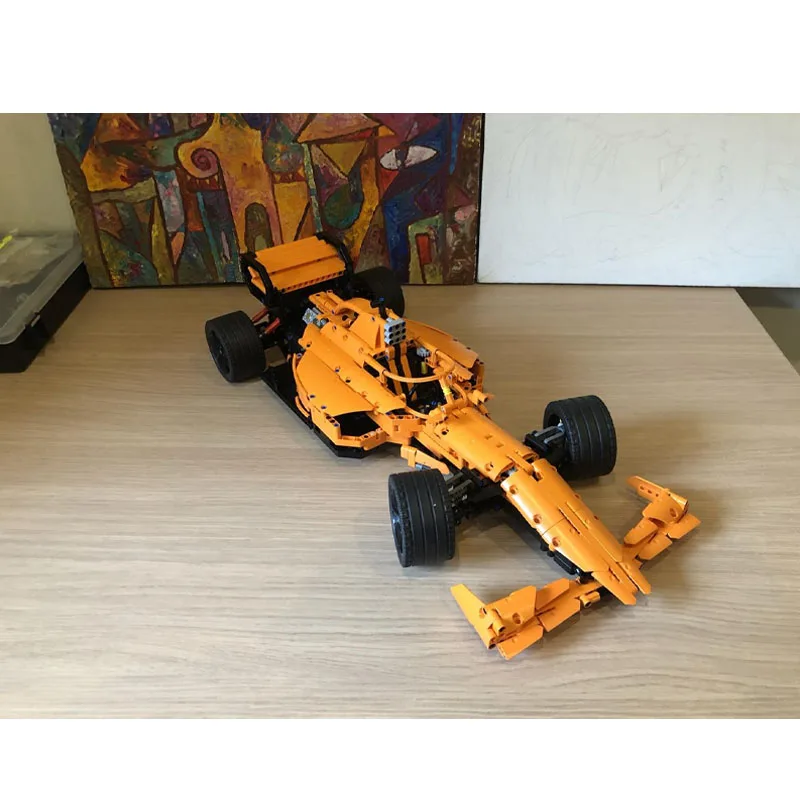 MOC-31046 classique nouveau modèle de bloc de construction de course de supercar de sport emblématique, 1731 pièces, cadeau de jouet d'anniversaire pour enfants garçons