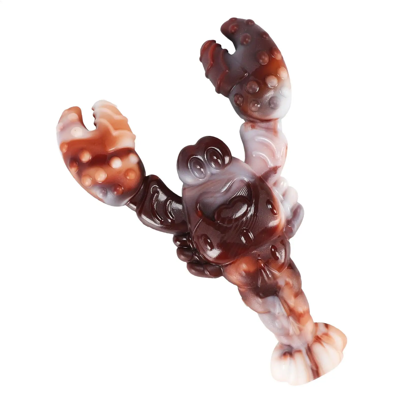 لعبة كلب جراد البحر المتينة، لعبة إثراء المضغ القوية لتخفيف القلق، تدريب الجرو واللعب التفاعلي، الاستخدام الداخلي والخارجي #1