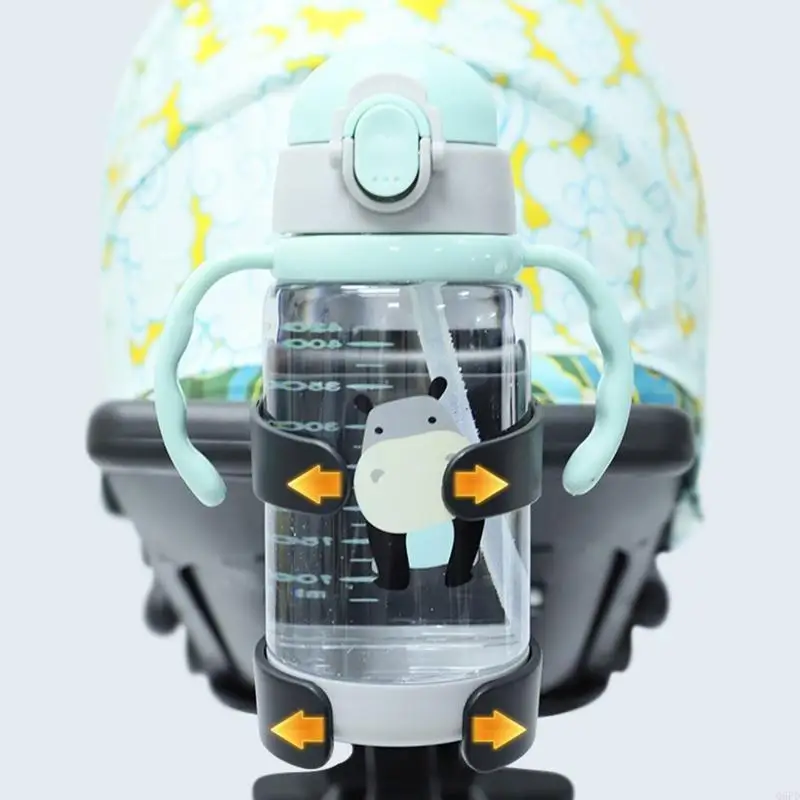 

Большой регулируемый держатель для напитков подходит для большинства бутылок с водой, вращение на 360 градусов