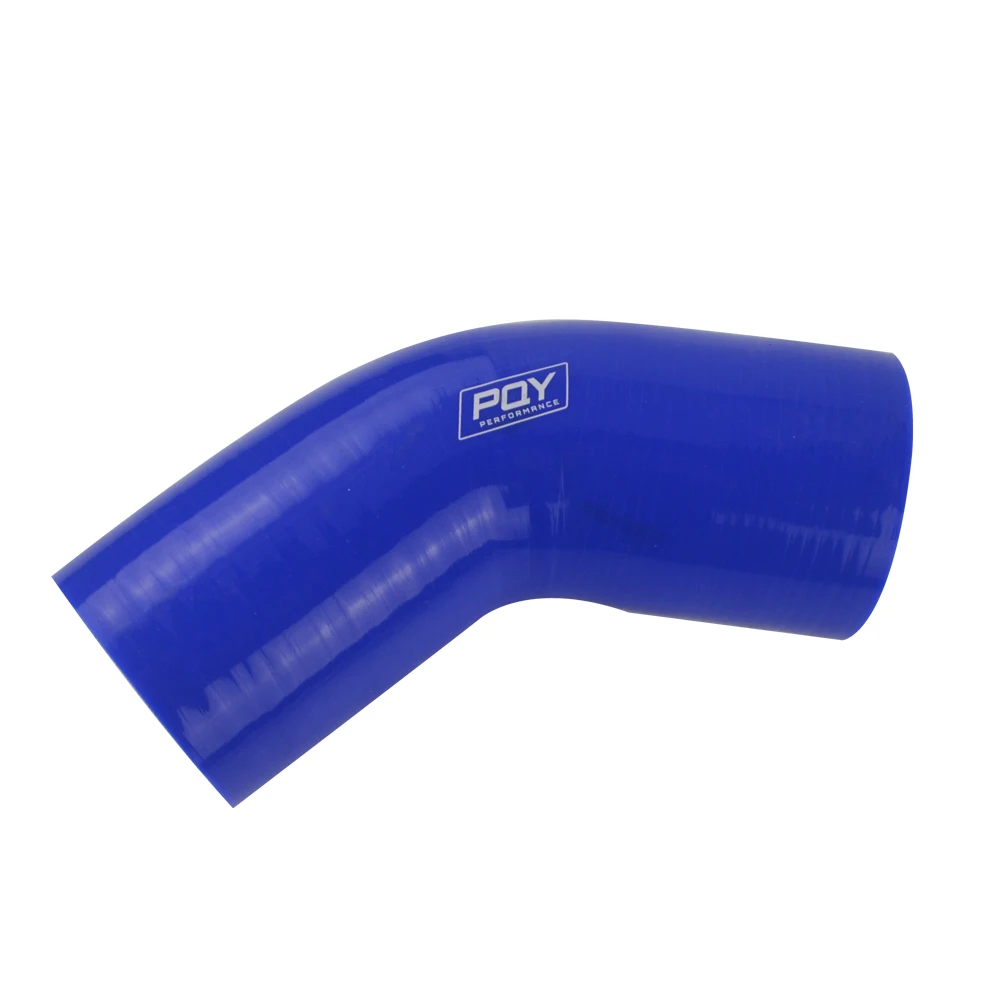 VR - أزرق/أسود وأصفر 2.5 "63 مللي متر 45 درجة الكوع خرطوم السيليكون الأنابيب المبرد توربو كمية الأنابيب المقرنة خرطوم VR-SH4525-QY #6