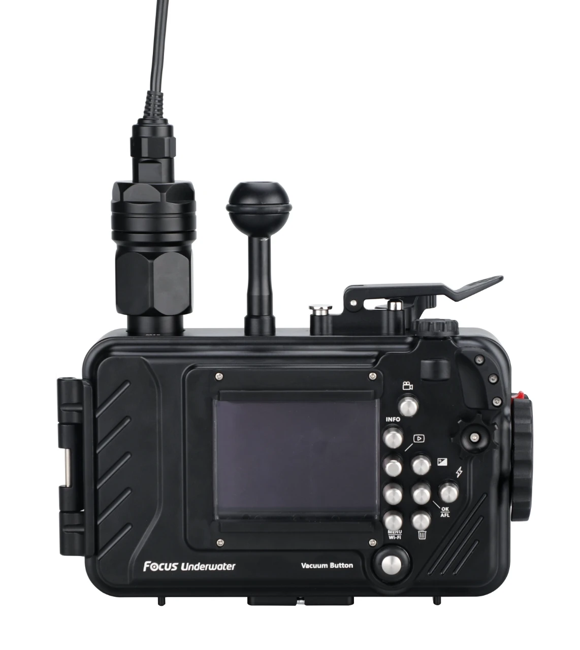 Weefine Olympus TG5 WFH TG6 Pro مبيت كاميرا مقاوم للماء فراغ سبائك الألومنيوم حافظة كاميرا الغوص تحت الماء التصوير #3