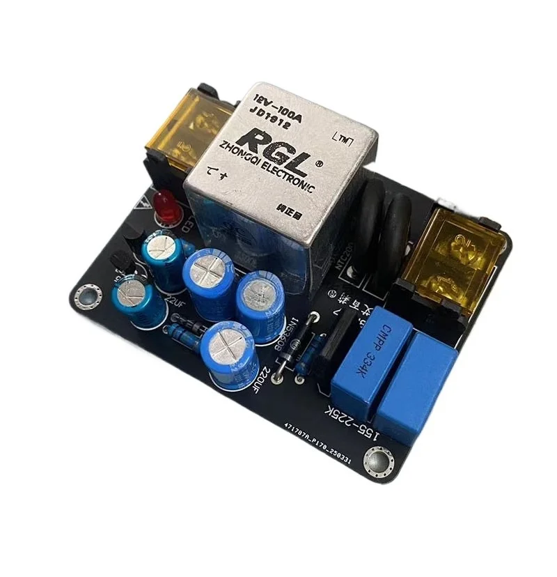 220V Power Amplifier Anti-impact Soft Start Board Finished Board, Suitable for Class A Power Amplifier