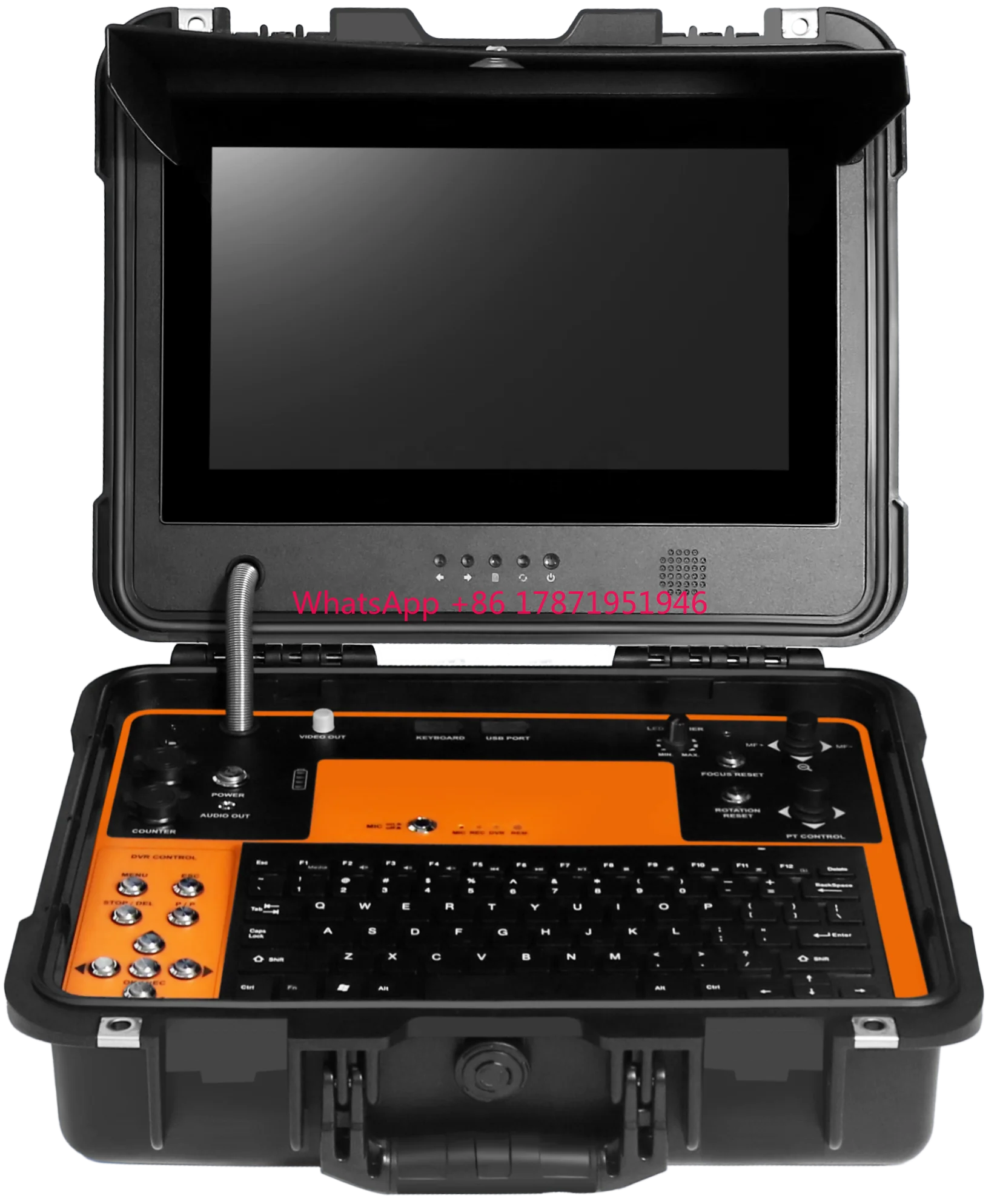 

New Witson Pipeline Inspection System With 40 M Cable And 22 Mm Head With 512 Hz Sensor Transmitter