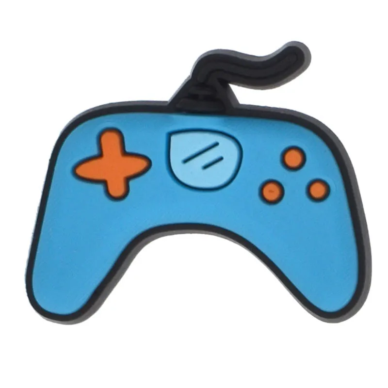 Game Shoe Charms for Crocs Accessories Gamepad Gaming Women Clogs Boy Buckle Kids Pins Decoration Jeans Men Shoes Accessories image 3