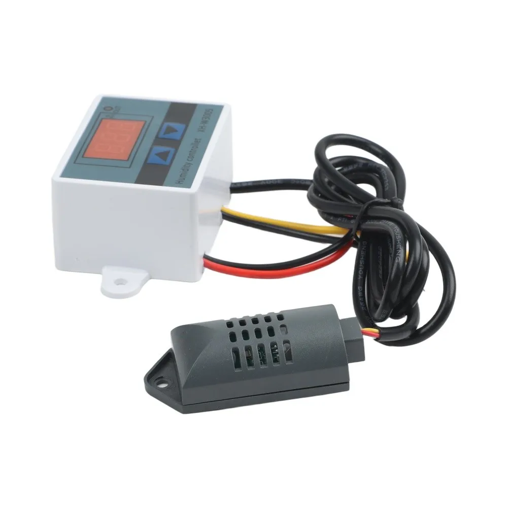 

XH-W3005 Digital LED Temperature Controller Thermostat Switch Probe Thermometer Thermostat Sensor Sensor 0~99%RH