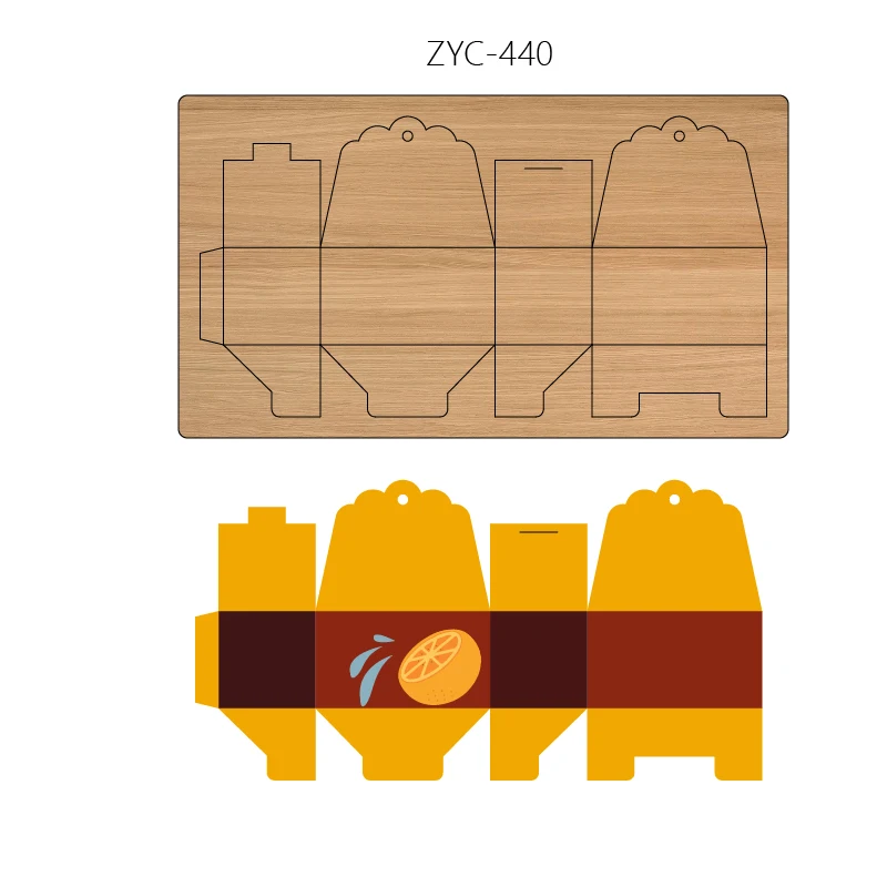 ZYC-440 Box Wooden Cutting Mold, Suitable for Die-Cutting Machines