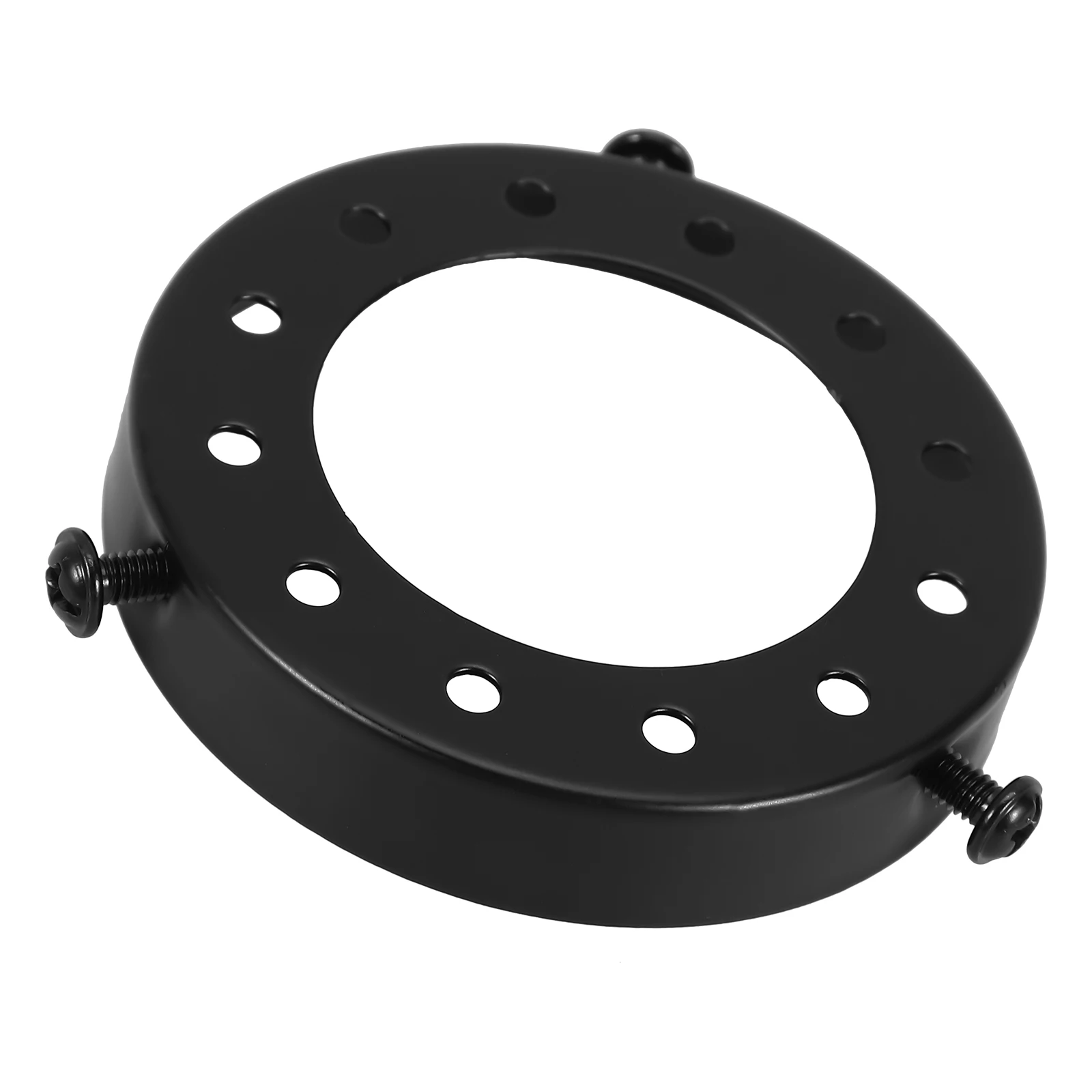 

Retro 3-hole Iron Ring Lamp Shade Adapter Replacement Parts for Chandeliers Wall Lamps Safe Wear-resistant Stable Lighting