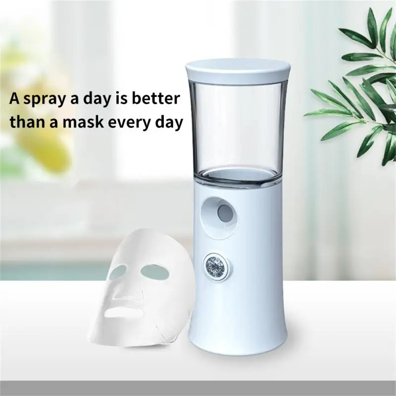 Nano Mist Facial Sprayer Instrument USB Humidifier Rechargeable Nebulizer Face Steamer Moisturizing Beauty Face Skin Care Tools