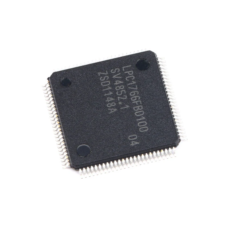 5PCS original LPC1766FBD100,551 LQFP-100ARM Cortex-M3 32-bit microcontroller-MCU