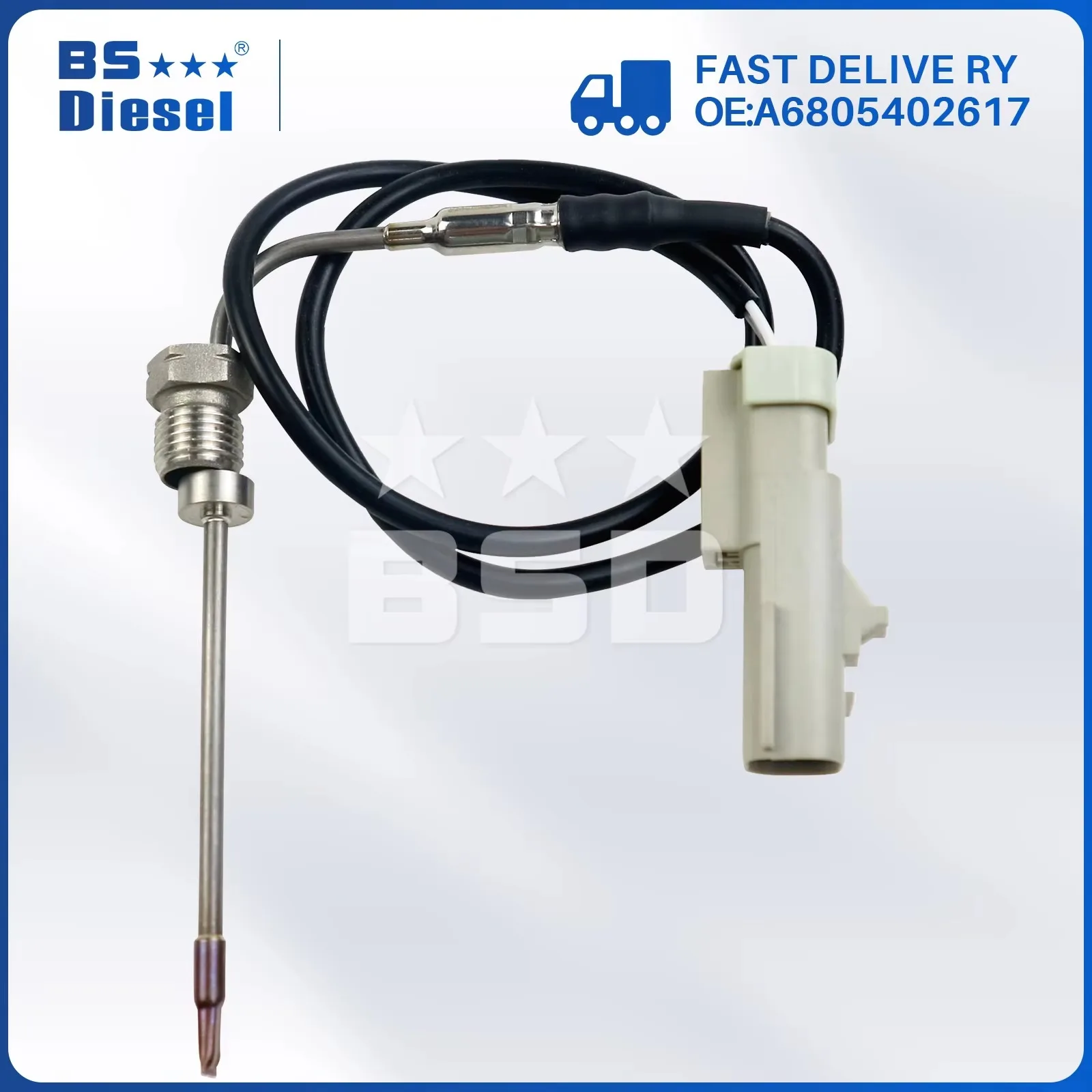 

Heavy Duty Truck Sensor New Exhaust Gas Temperature EGT Sensor A6805402617 for Freightliner Trucks