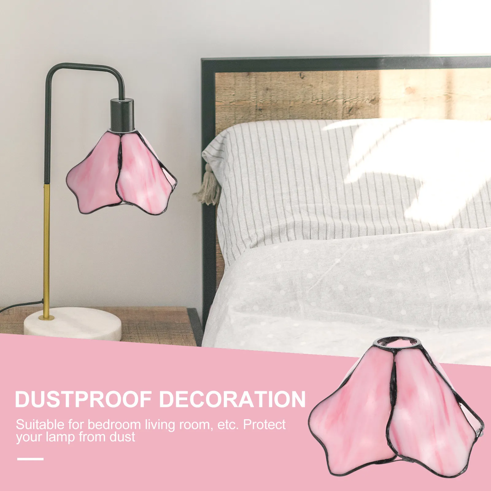 abat-jours-pour-lampadaires-abat-jour-de-forme-lotus-remplacement-de-luminaires-de-plafond
