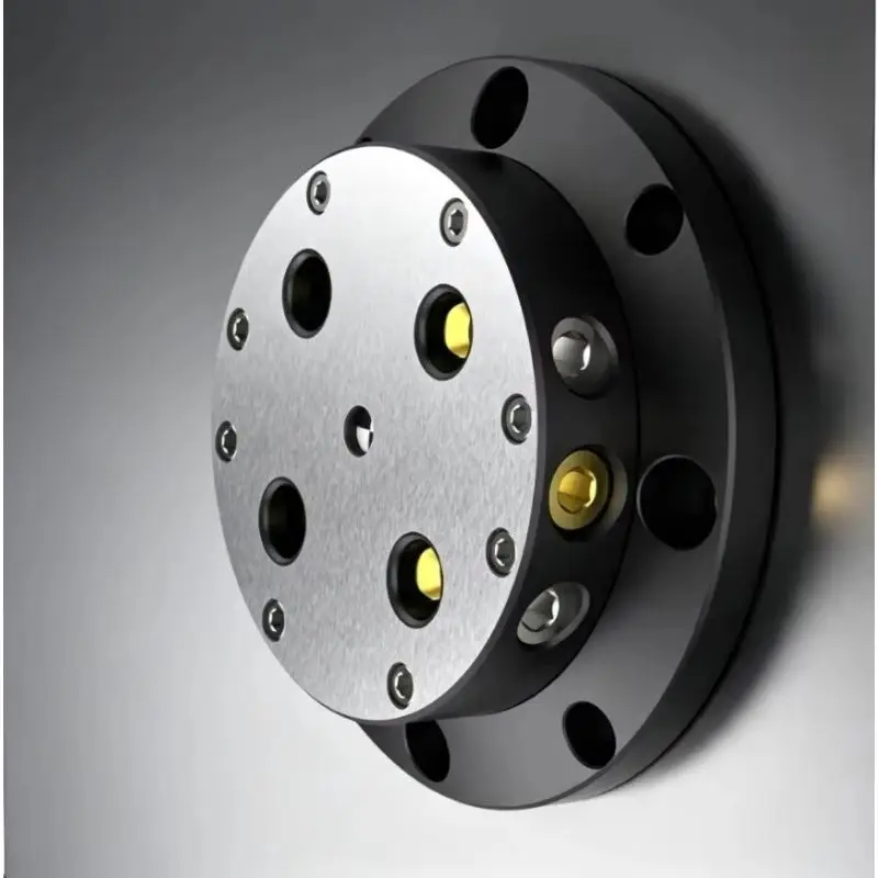 DJ-AIX5-D52-H43 High Seat Quick Change Plate Four or Five Axis Fixture Self Centering Tiger Clamp L-Block Bridge Plate