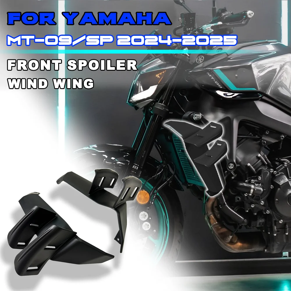 

Side Spoilers For YAMAHA MT-09 MT09 MT 09 SP 2024 2025 Gen 4 Accessories Sport Downforce Naked Aerodynamic Wing Deflector