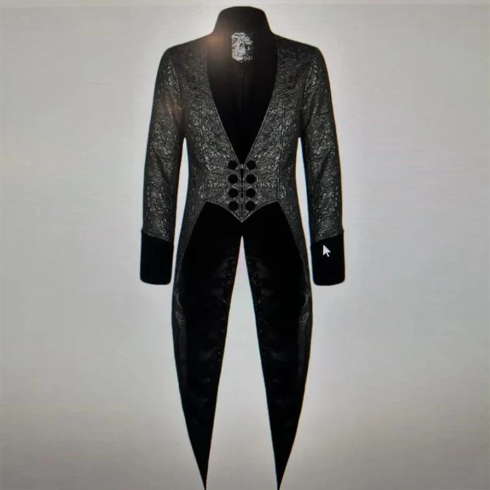 Latest Design Men Suit Jacket Velvet Lapel Jacket Tailor-made Groom Wedding Tuxedo Formal Party Prom Blazer Male Coat