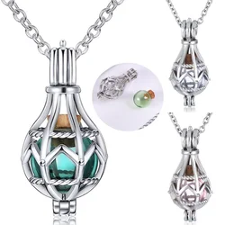 Hollow Keepsake Urn Necklace For Ashes Openwork Teardrop Urn Locket Necklace Keepsake Cremation Urn Memorial Pendant Necklace