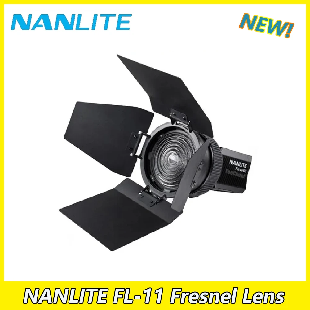 

Nanguang NANLITE FL-11 линза Френеля со шторкой, регулируемая для NANLITE 60 60B 60W фотография