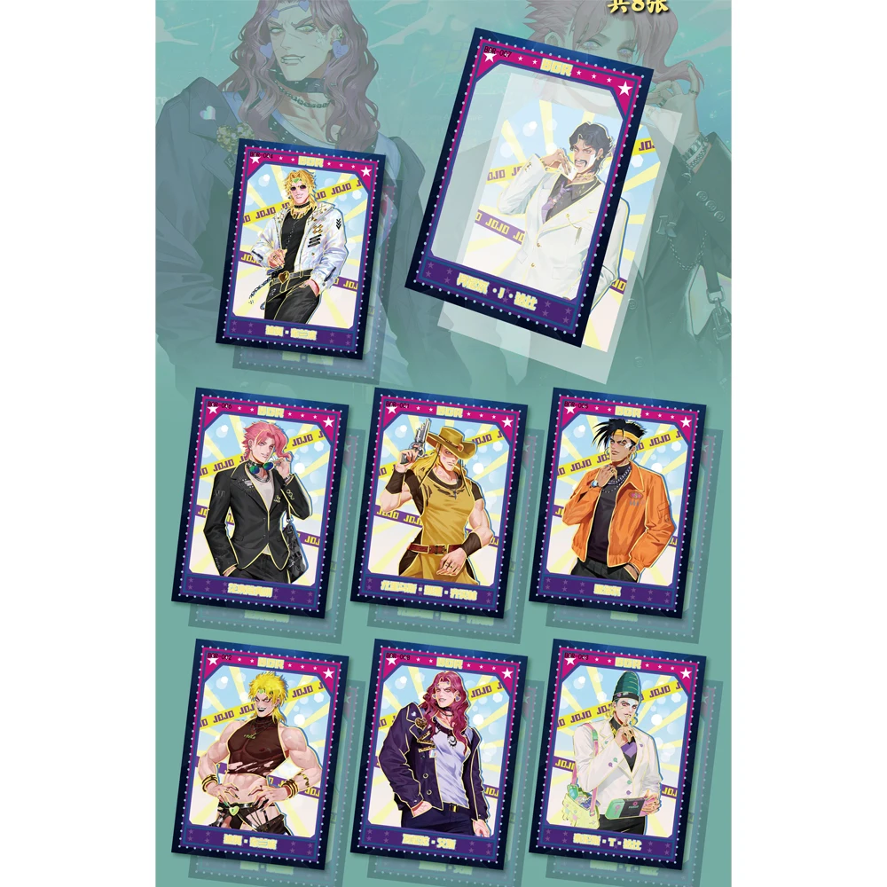 JOJO Bizarre Adventure Collection di carte Booster Box Gioco di società Giocattoli di Natale per bambini e regali per hobby