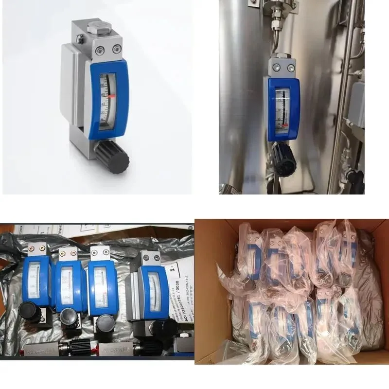 Glass Tube Float Flowmeter for Gas and Liquid Measurement DK32 DK34 DK37 Series Industrial Variable Area Meter