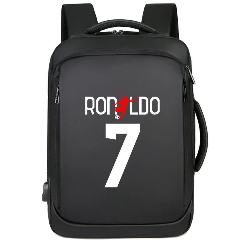 

New Street Fashion Women Men Unisex Backpack Leisure Unisex Couple Large Capacity Backpack RON 7 LDO Print Boy Girl Rucksack