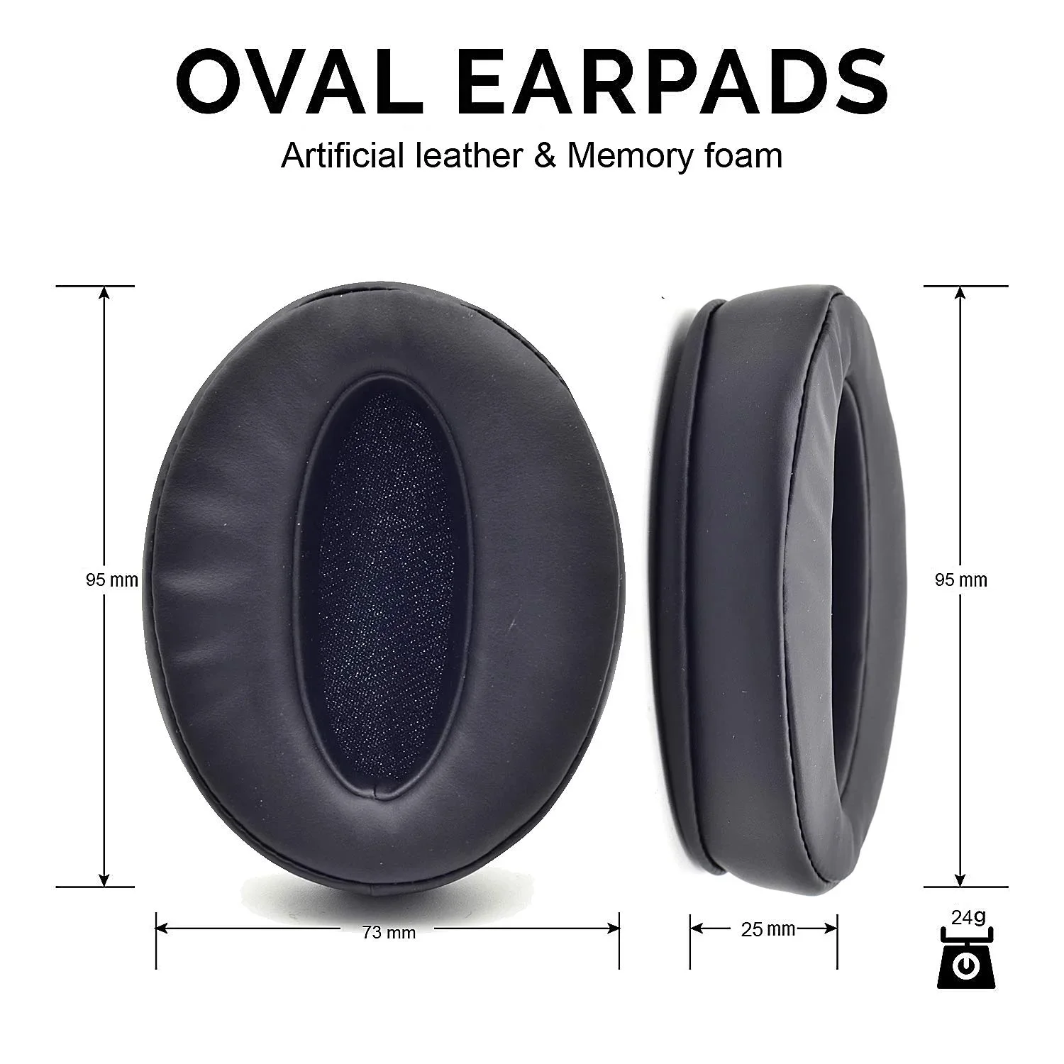 Replacement Earpads Ear Pads Cushions Muffs for Sennheiser HD 300 350BT 400S 458BT HD300 HD350BT HD400S HD458BT Headphones