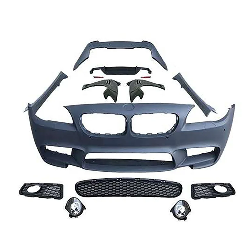 

Car Bumpers for BMW 5 Series F10 F18 Upgrade M5 Style Body Kit Front Bumper Rear Bumper Side Skirts Fender 2011-2017