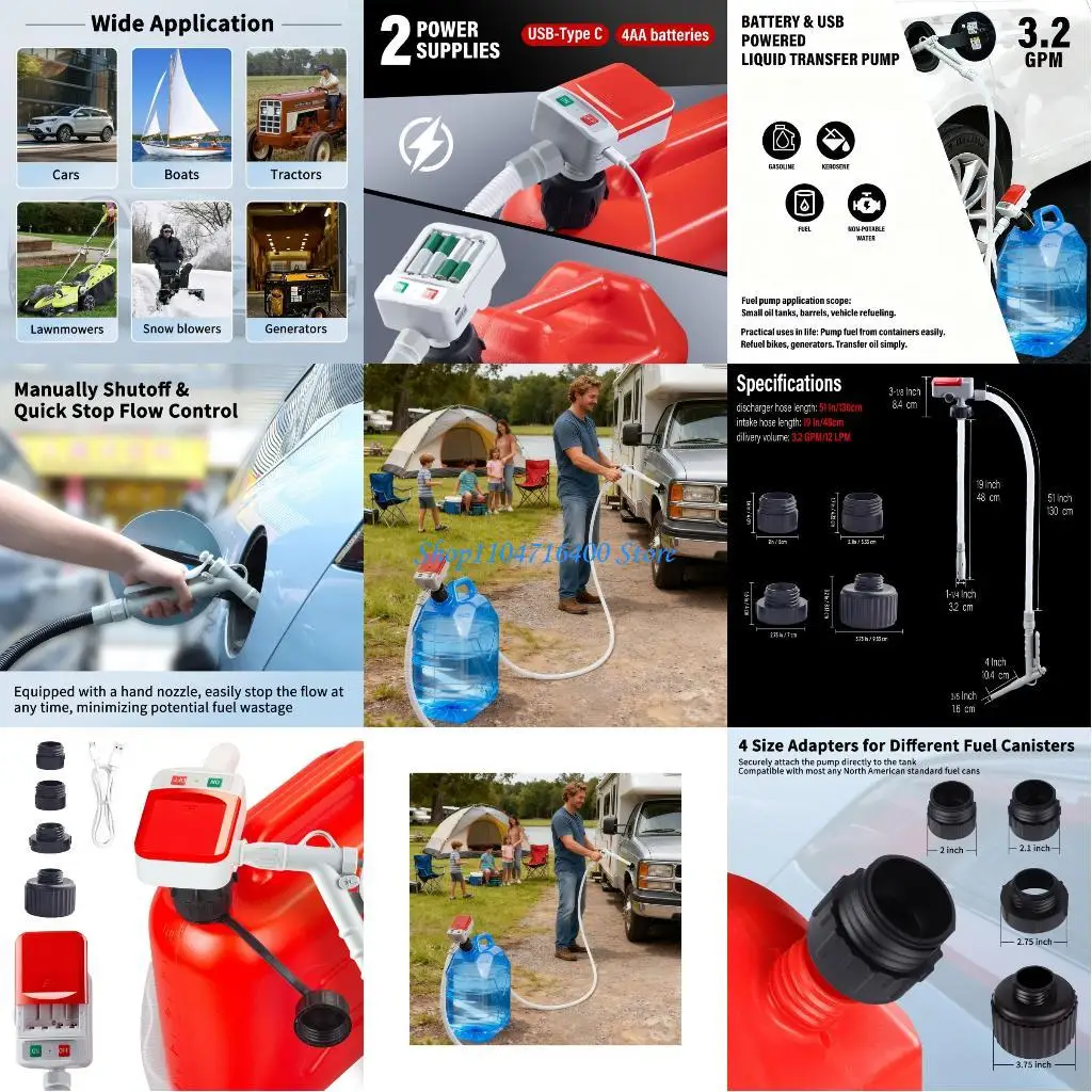 

y1gd Modifiable Stream Petroleum Tube Fan 51 Foot Hose USB Propelled Crisis 2 LL Battery Action