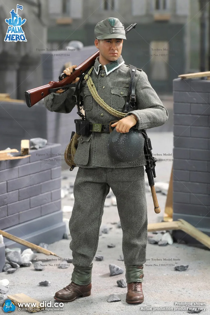DID XD80029 1/12 Palm Hero Infantry Soldier Reflective Military Movie Fred Cloth 6" Mini Cloth Male Action Figure Collection