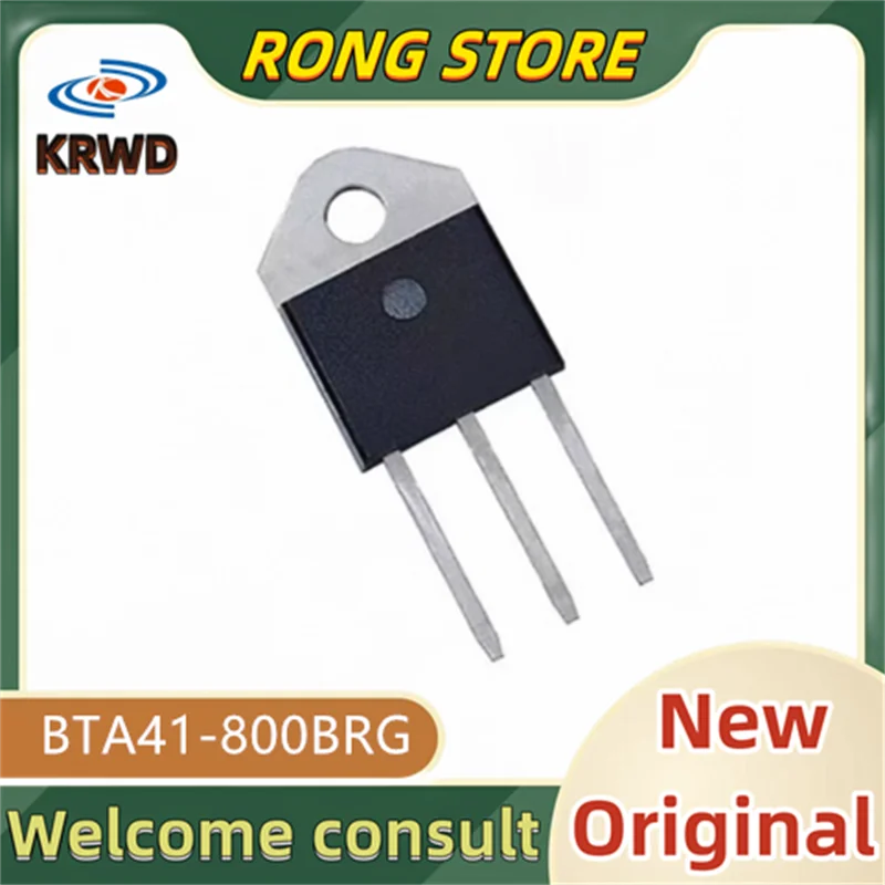 

5PCS BTA41800B BTA41-800BRG BTA41 TO247 New and Original Chip IC