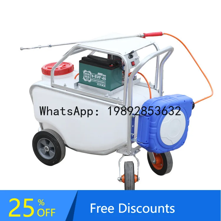 YFY Handheld Push Cart Sprayer Disinfection Machine Sprayer Agricultural Electric High-Pressure Sprayer