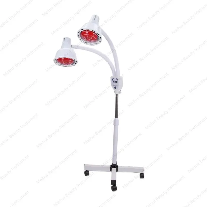 

Double Head Therapy Physical Infrared Light Therapy Heating Lamp 275w Physical Therapy Medical Infrared Light Strip Bracket