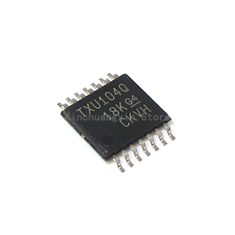 1PCS/LOT Original TXU0104QPWRQ1 TXU104Q SMD TSSOP-14 TXU0104-Q1   Four-Channel Unidirectional Level Shifter Logic Chip