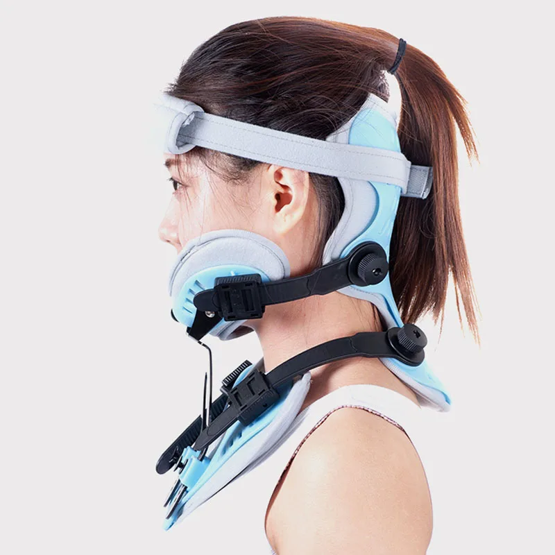

Neck Traction Device By Air Collar Neck Stretcher - Cervical Traction Device Neck & Shoulder Pain Relief Stretcher Collar
