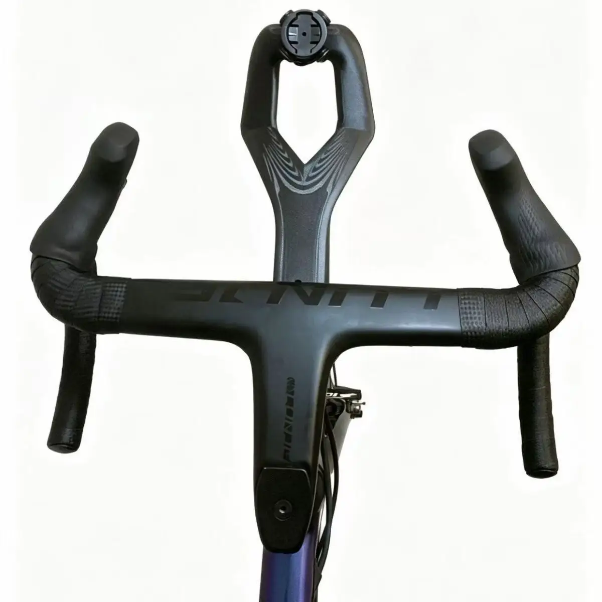 Picture 5: PETG-CF Carbon Reinforced Aero Bike Computer Mount, Integrated Handlebar Stem Code Table Holder, Vibration Resistant Bracket