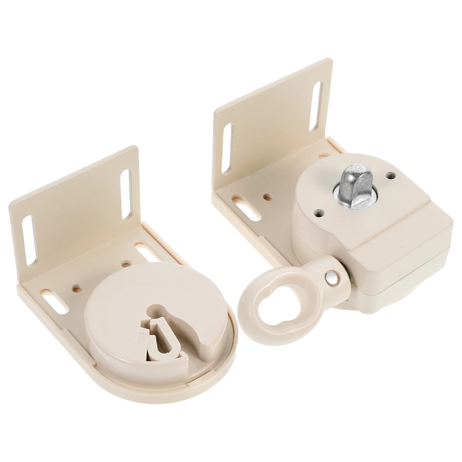 1 set di staffe per parasole a rullo, staffe di montaggio per tende resistenti per tende da finestra, sistema di protezione solare, hardware, facile installazione