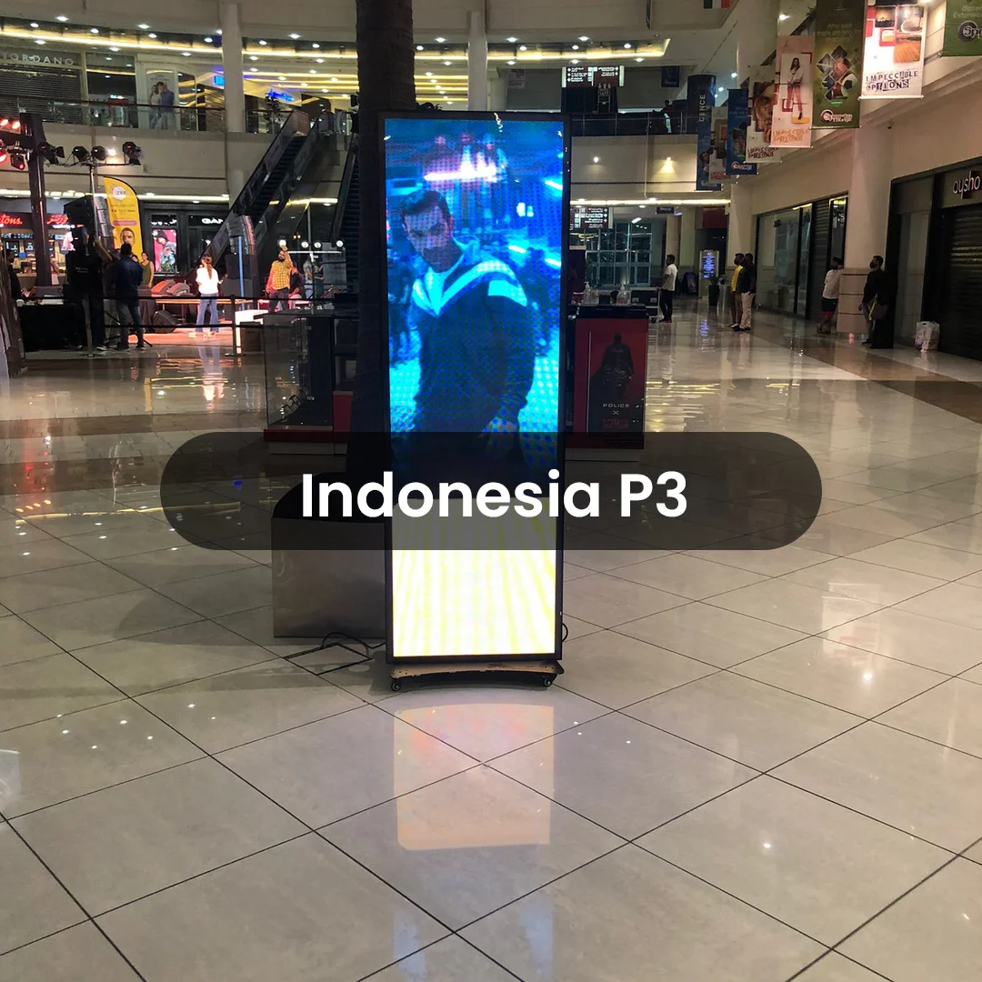 BOTAI Digital LED Poster P1.8 P2 P2.5 P3 Indoor HD Electronic Advertising LED Screen Wifi Control Floor Standing LED Display