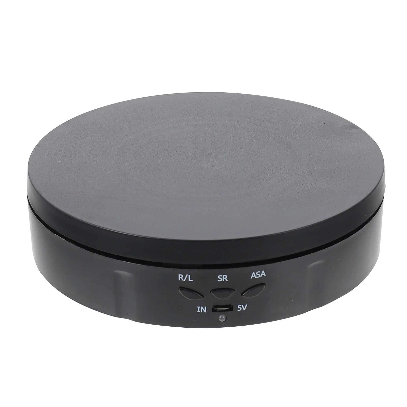 

Rotating Display Stand Turntable Electric Platform ABS Material Stable Jewelry Watch Digital Product Shampoo Glass Bag