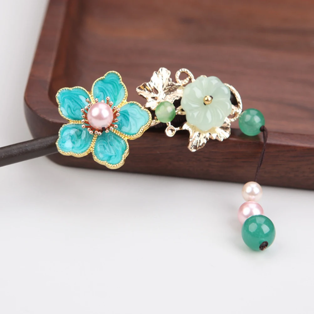 

1pc Hanfu Chopstick Retro Style Girl Hairpin Traditional Vintage Hairpin Elegant Decorative Pin High-Quality Women Accessory