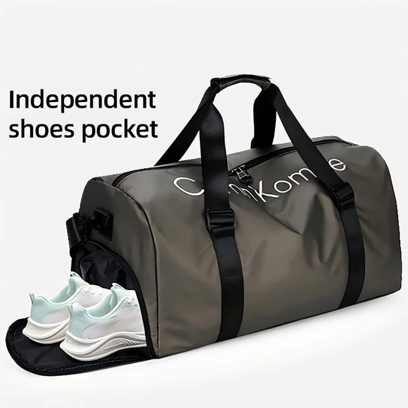 

Large Capacity Waterproof Sports Bag for Men And Women with Wet Separation Pocket And Shoe Compartment Gym Travel Bag for Swimmi