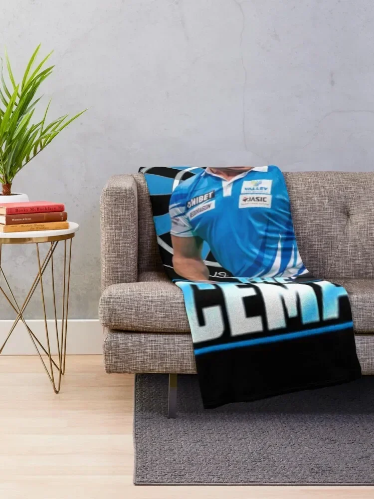 Gerwyn price Darts -Wales The Iceman Darts PDC 2022- the ice man Gerwyn price Throw Blanket funny gift manga Blankets