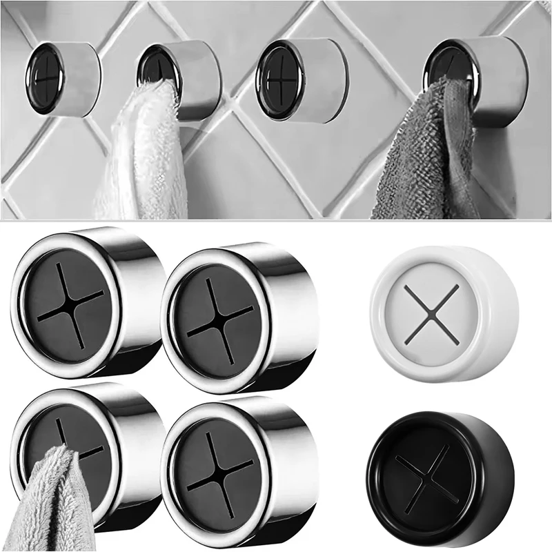 Non Punching Dishwashing Cloth Storage Clip Dishcloth Clip Kitchen Household Gloves Hook Towel Rack Hole Clip Wall Hanging