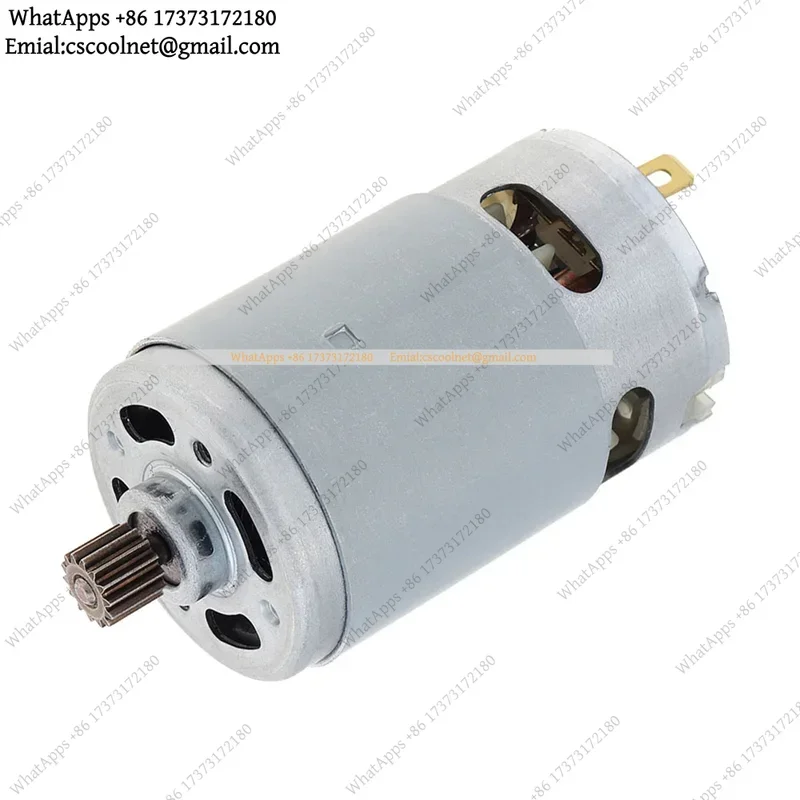 21V RS550 Brushed Motor 14 Teeth Gear Replacement for 4 6 Inch Cordless Mini Chainsaw Logging Saw Parts Power Tool Accessories
